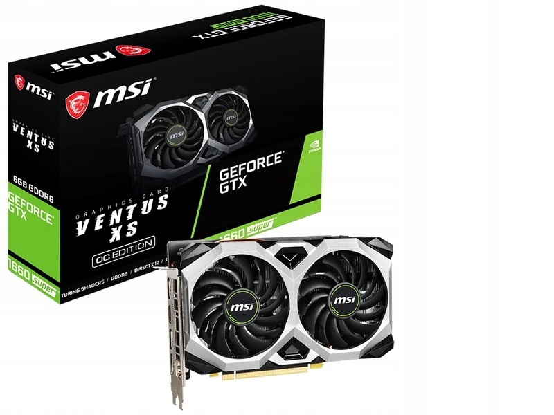 Купить Видеокарта MSI GeForce GTX 1660 Super: отзывы, фото, характеристики в интерне-магазине Aredi.ru