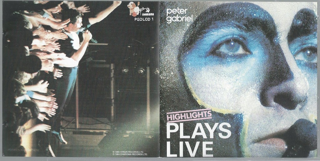 Peter GABRIEL - plays live highlights [1983] _CD