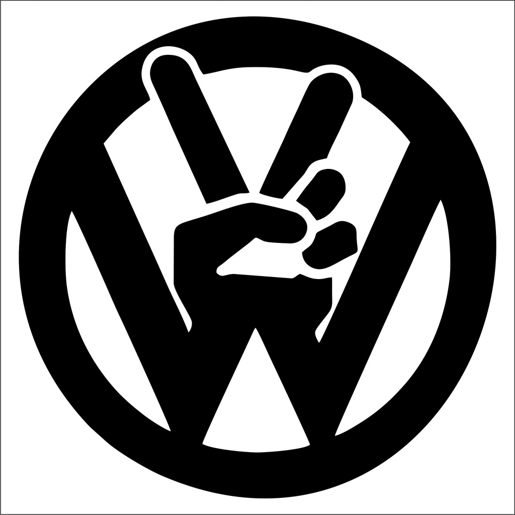 Naklejka na auto samochód Volkswagen VW 114