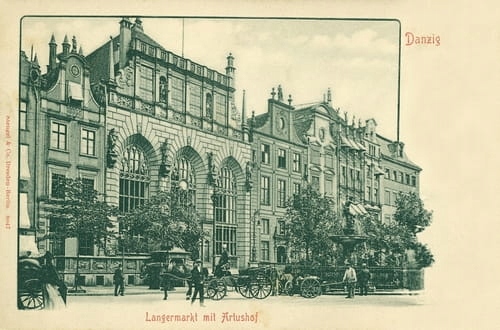 Gdańsk Dwór Artusa -Reprodukcja 13377