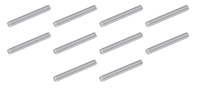 LEGO Technic Oś Ośka 5L Jasny Szary Light Bluish Gray 10 szt 4211639 32073