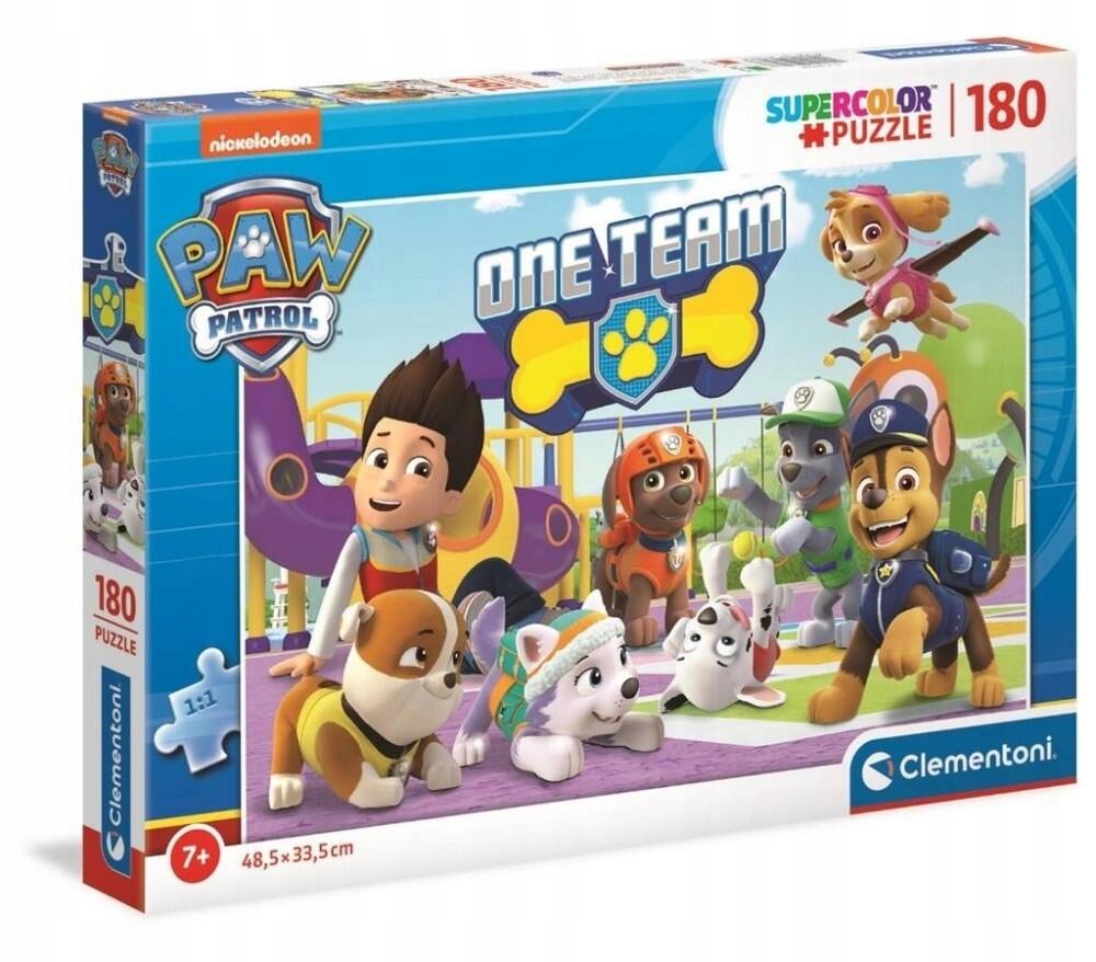 Puzzle 180el. 29308 Paw Patrol PUD CLEMENTONI 29308 CLM