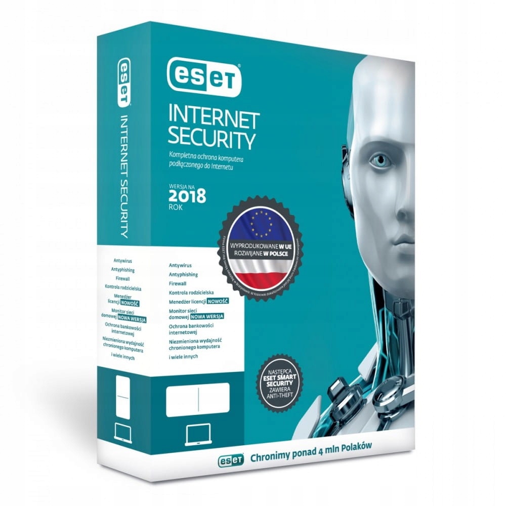 ESET Internet Security PL BOX 1Y EIS-N-1Y-1D