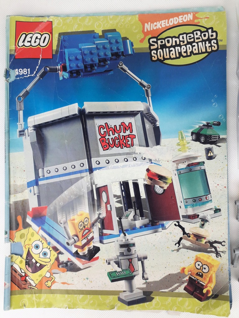 Lego Chum Bucket Playset LEGO 4981 SpongeBob SquarePants Chum