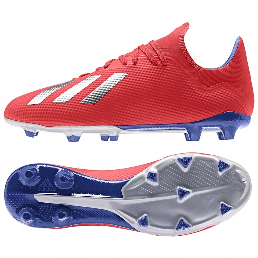 Buty adidas X 18.3 FG BB9367 czerwony 44 2/3!