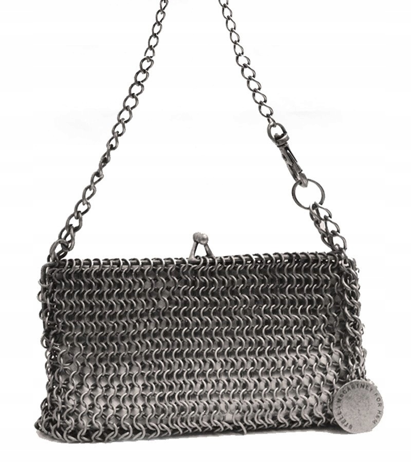 UNIKAT torebka Stella McCartney for H&M, metal