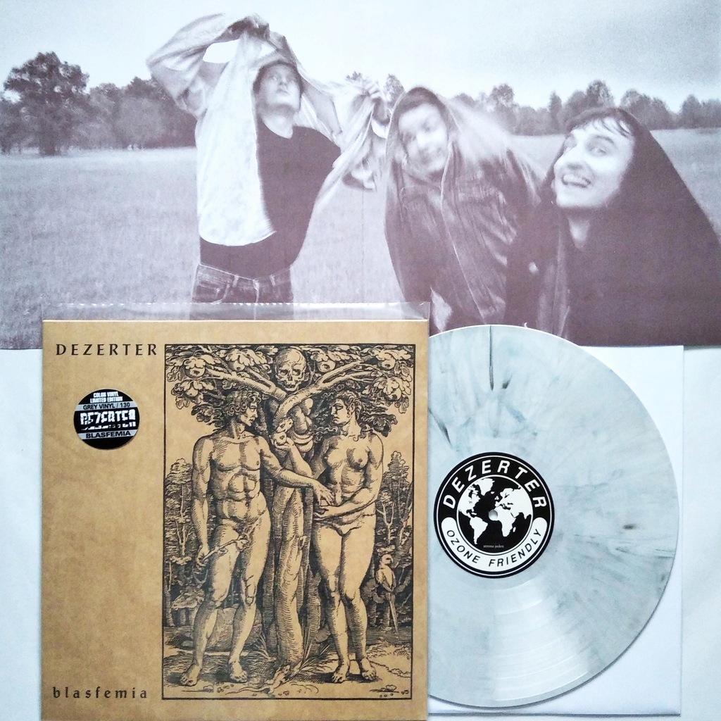 LP: Dezerter - Blasfemia - 2013 - GREY WAX - LIMITED - 130 SZT - UNIKAT