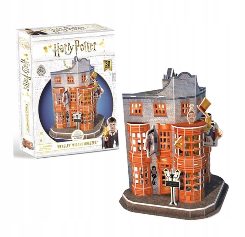 Puzzle 3D Harry Potter - Hogwarts Express CubicFun 180 Pièces, Pour Fans Et Enfants Dès 8 Ans