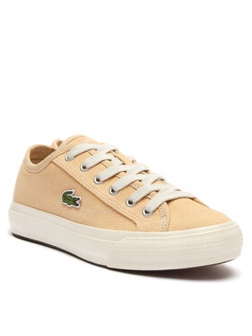 lacoste Tenisówki Backourt 747CFA0006 Brązowy