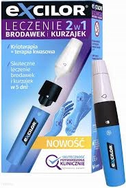 Excilor 2w1 - Leczenie Brodawek i Kurzajek, 1 sztuka