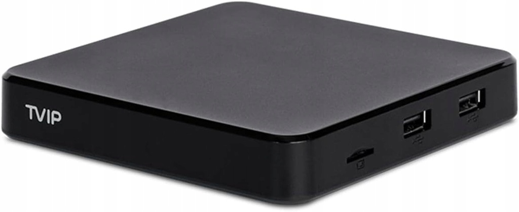 Dekoder TVIP S-Box v605 Android czarny 6.0 Linux Multimedia Stalker IP TV