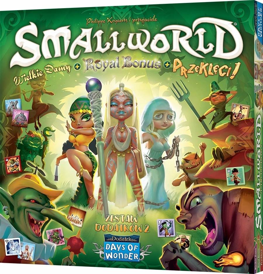 Gra Small World: Zestaw dodatków 2 - Wielkie++!