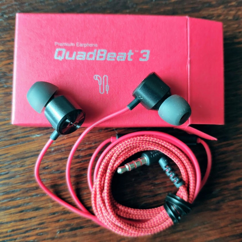 Oryginalne Słuchawki LG Quadbeat 3 Red! Nowe!