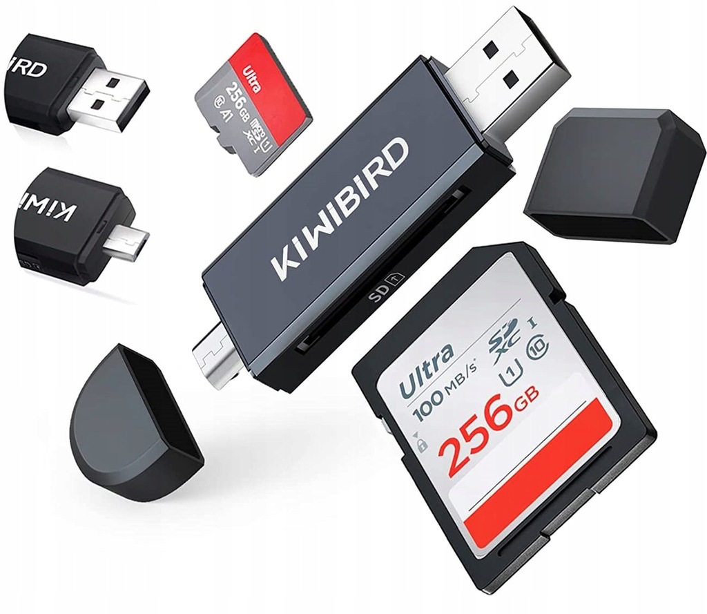 CZYTNIK KART SD MICRO SD ADAPTER MICRO-USB DO OTG