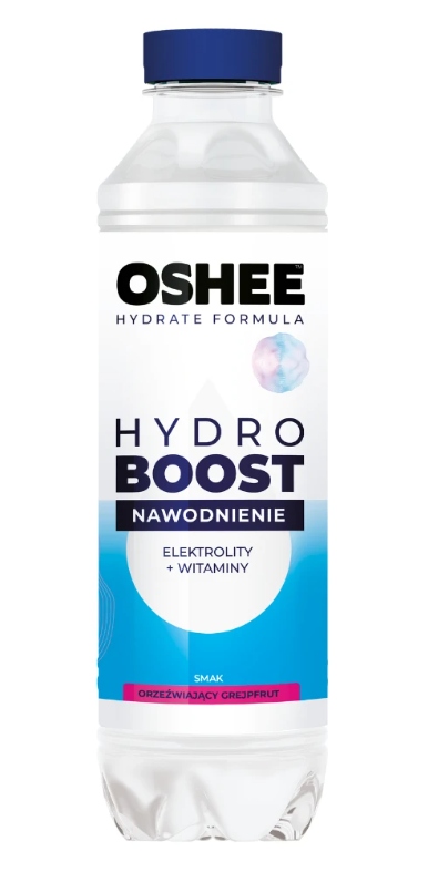 OSHEE HydroBoost Nawodnienie Orzeźwiający Grejpfrut 555ml