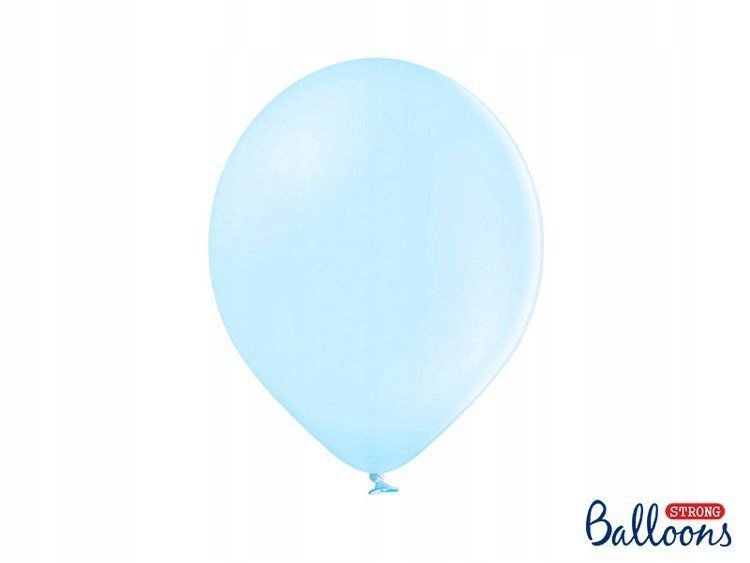 Balony Strong 30cm, Pastel Light Blue, 50 szt.