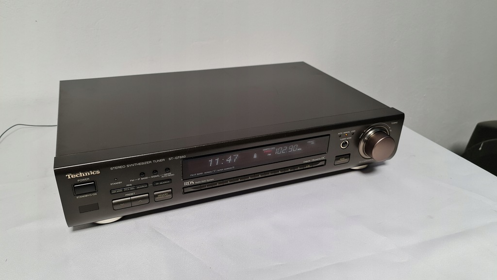 Tuner Radio Technics ST-GT650 RDS Ładny stan