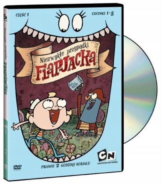 Dvd: NIEZWYKŁE PRZYPADKI FLAPJACKA część 1 Odcinki 1-5