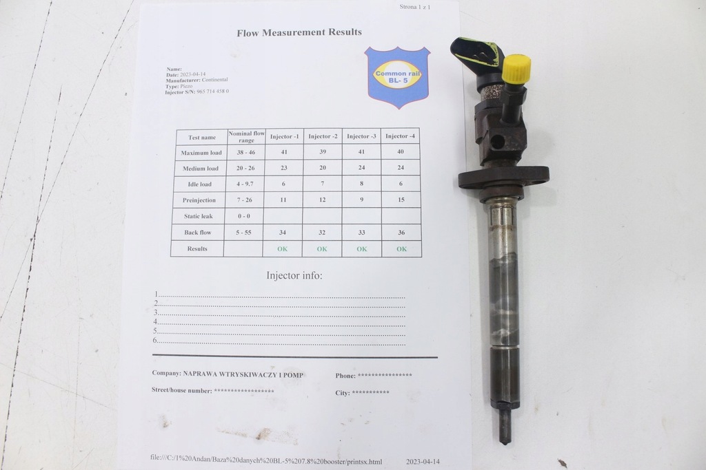 Iniettore Peugeot 206 Hdi Usato In Italia | Vedi Tutte I 50 Prezzi - Foto 5