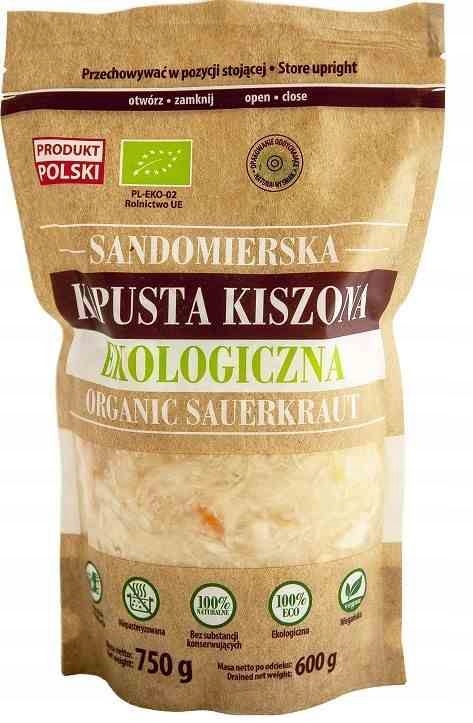 Kapusta Kiszona Sandomierska Ekologiczna 750 g (ME