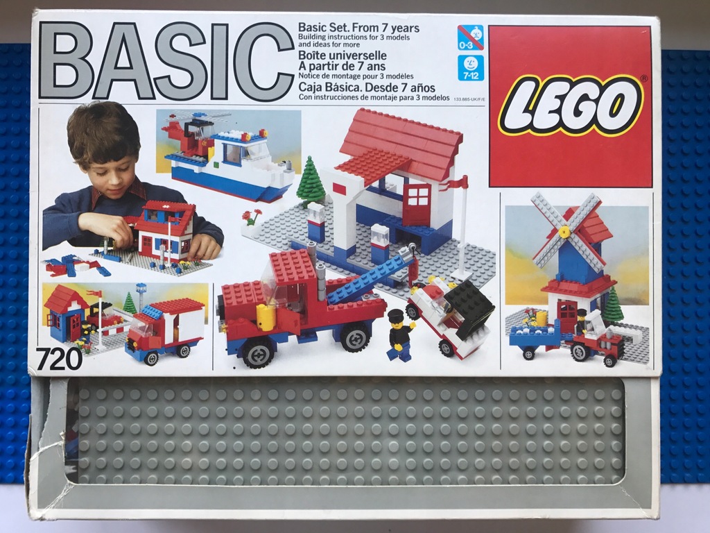 Klocki Lego BASIC Building Set PUDEŁKO - 7477771133 oficjalne archiwum Allegro