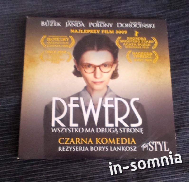 dla WOŚP film REWERS z gazety (używany) Dorociński