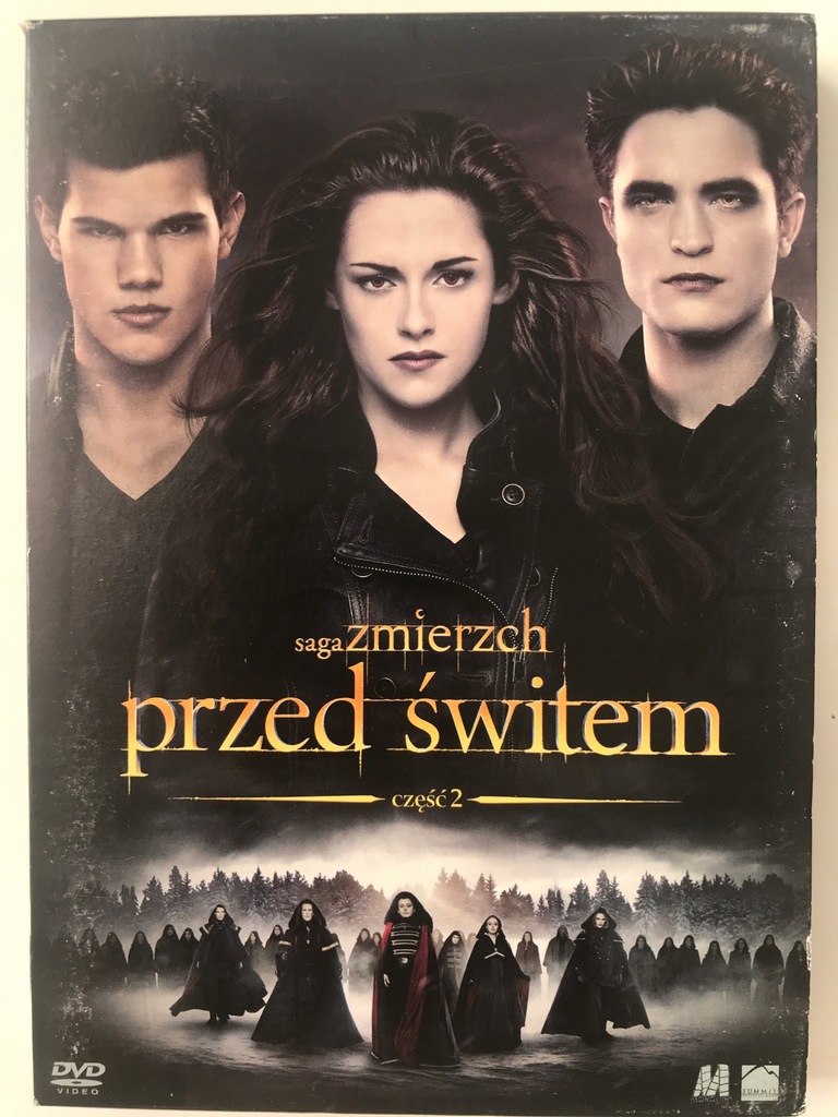 Film Saga Zmierzch PRZED ŚWITEM część 2 płyta DVD 12141975262 oficjalne archiwum Allegro