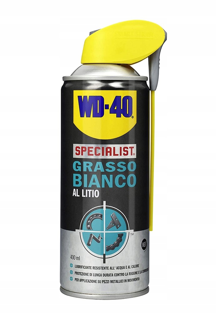 Smar biały WD-40 39390, 400 ml