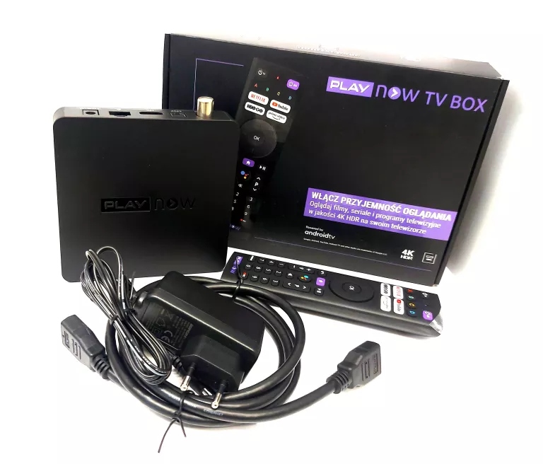 ODTWARZACZ PLAY NOW TV BOX 3 12511087812 oficjalne archiwum Allegro