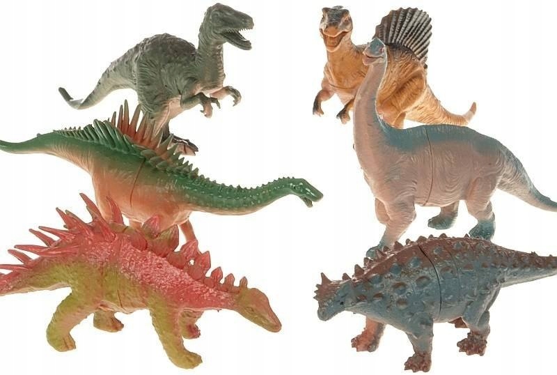 DUŻY ZESTAW DINOZAURÓW FIGURKI DINOZAUR JURASSIC