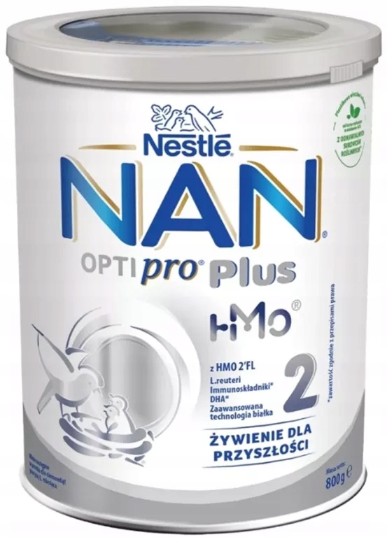 MLEKO NESTLÉ NAN OPTIPRO PLUS 2 HMO 800 G