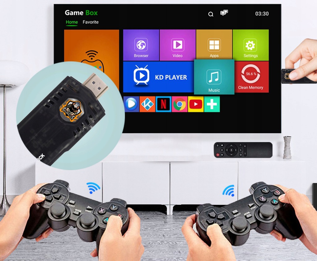 Купить TV GAME 8K TV BOX ИГРОВАЯ КОНСОЛЬ 1G + 2 ПАНЕЛЬ: отзывы, фото, характеристики в интерне-магазине Aredi.ru