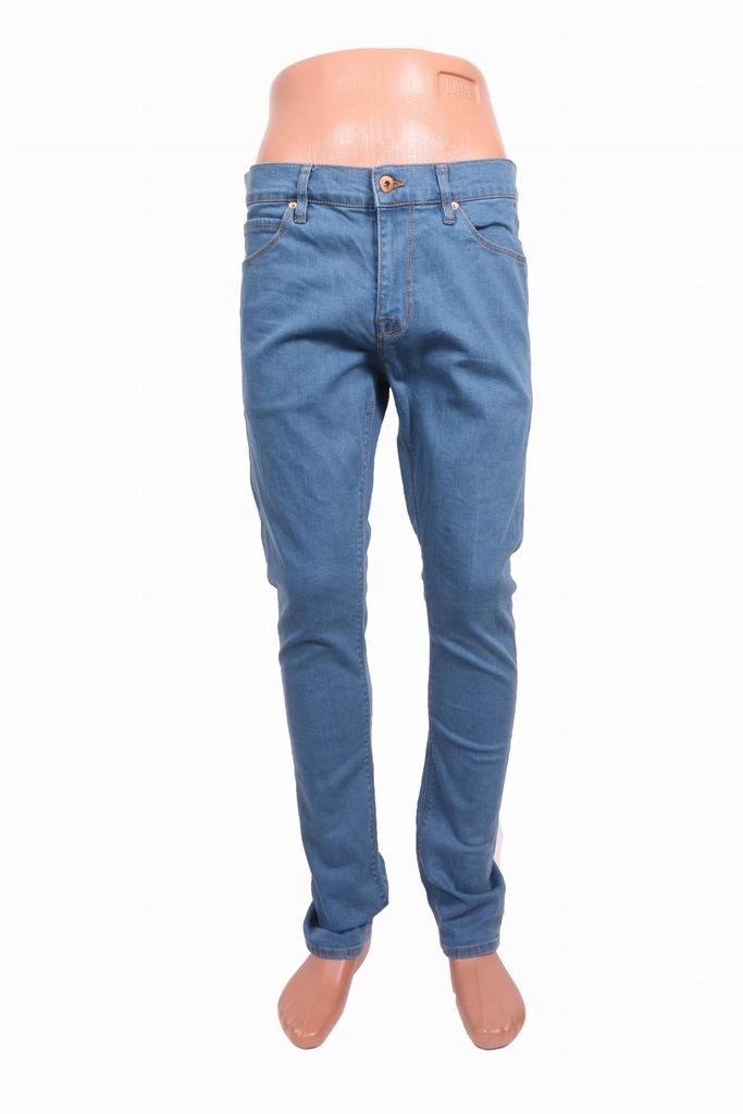 *Asos Spodnie Męskie Jeansy Dżinsy Blue roz 32