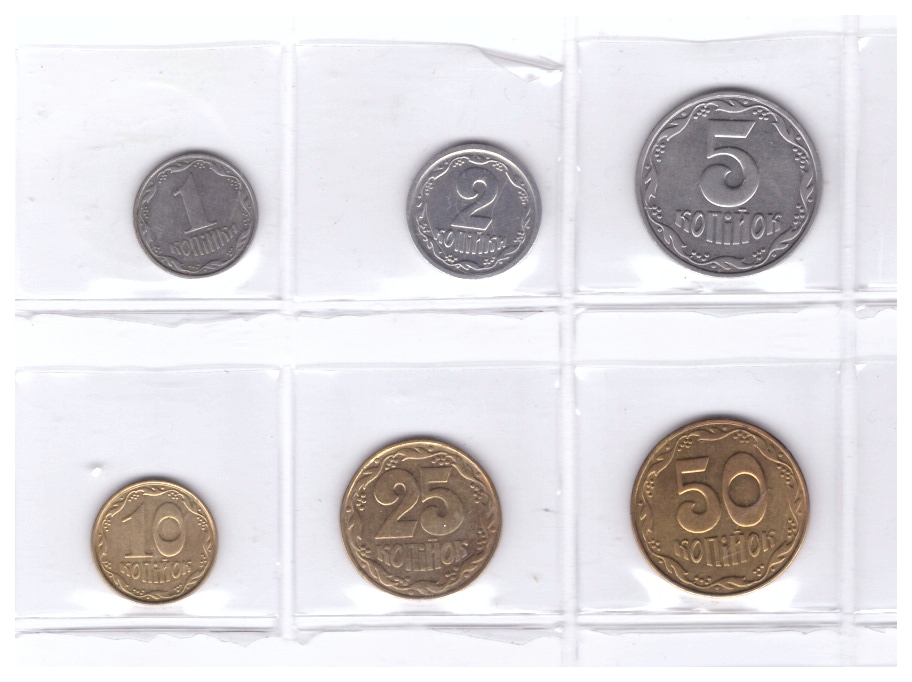 Ukraina - 6 monet /33/