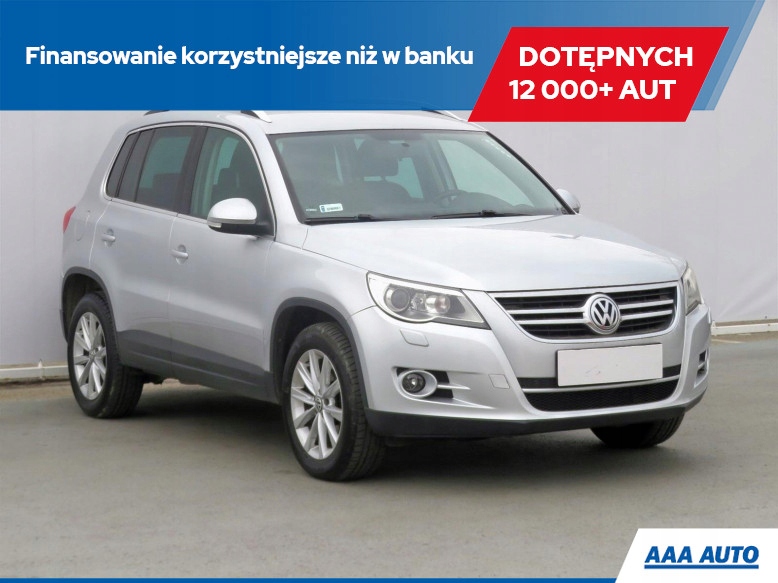 VW Tiguan 2.0 TDI , Serwis ASO, 4X4, Skóra, Navi