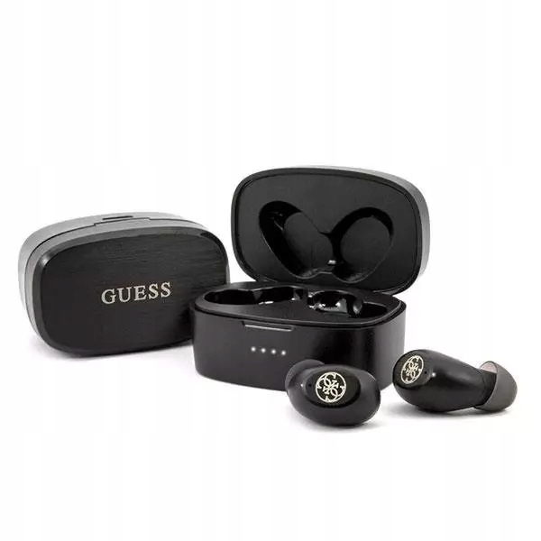 Guess słuchawki Bluetooth GUTWSJL4GBK TWS + stacja