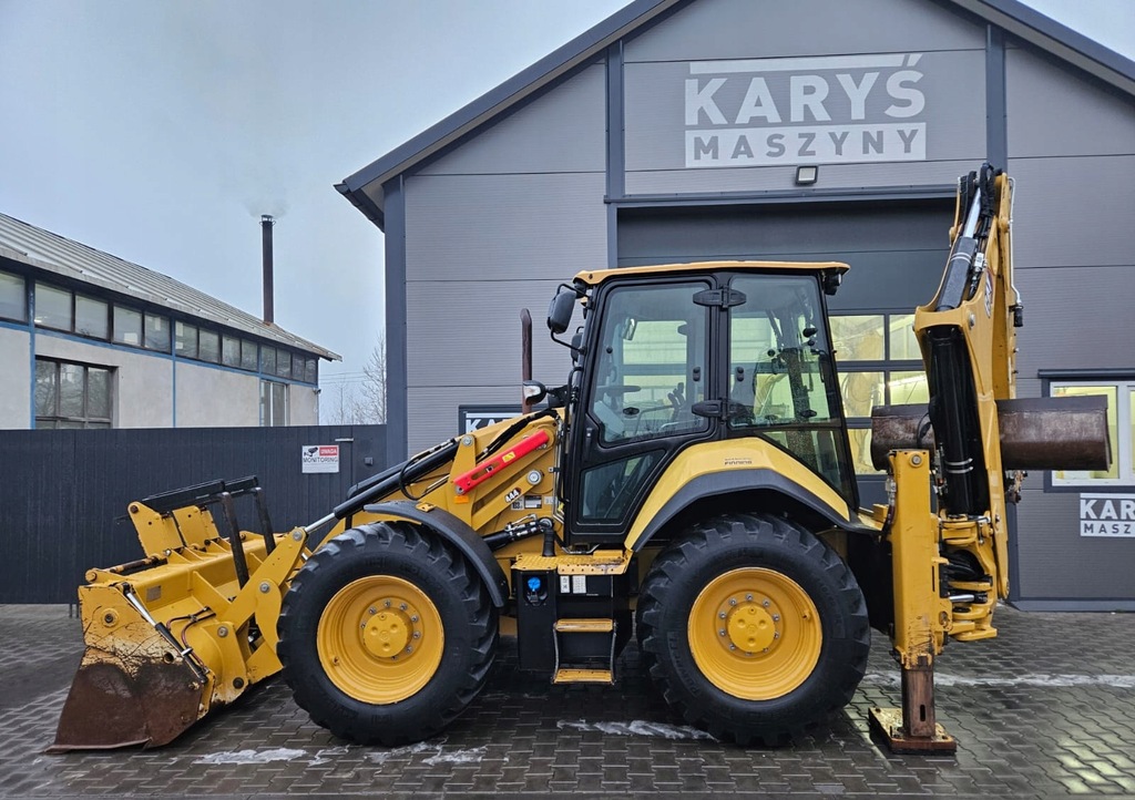 KOPARKO-ŁADOWARKA CAT CATERPILLAR 444 432 2021R. JOYSTICK