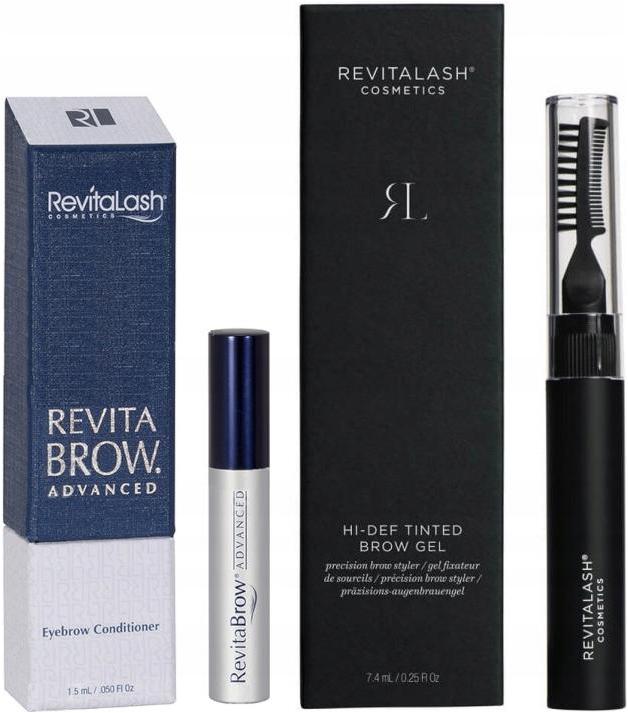 REVITALASH REVITABROW ODŻYWKA DO BRWI 1,5ML + ŻEL DO BRWI 7,4ML