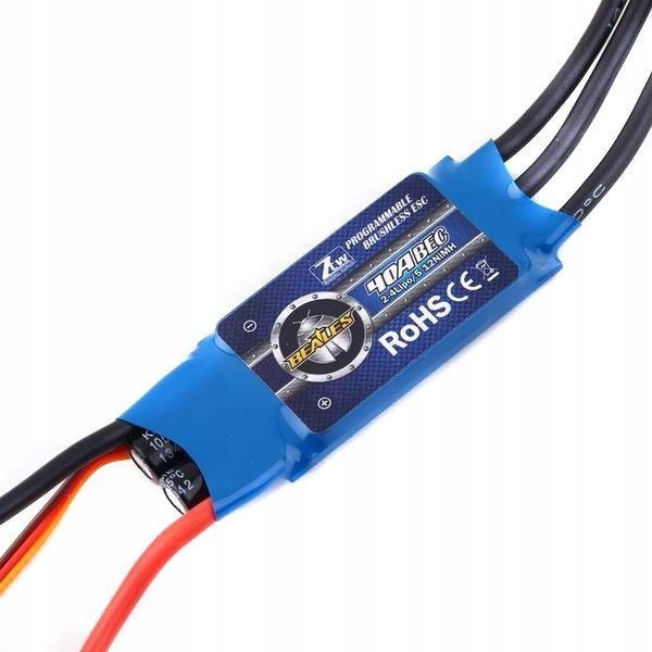 Regulator obrotów ZTW Beatles 40A BEC 5V 3A 11368197732 oficjalne archiwum Allegro