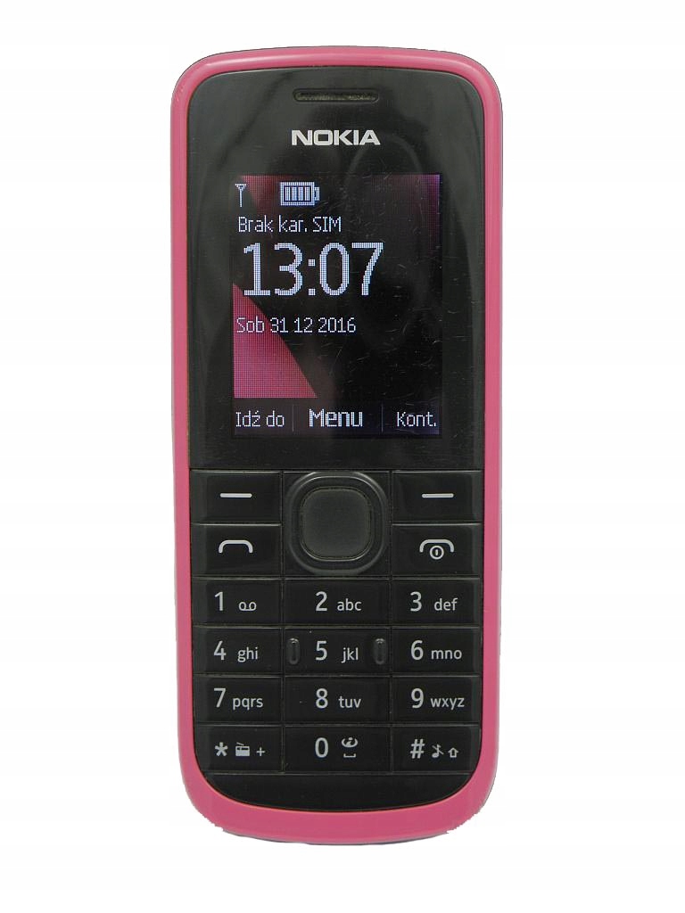 Nokia 113 - pełen zestaw nowa bateria