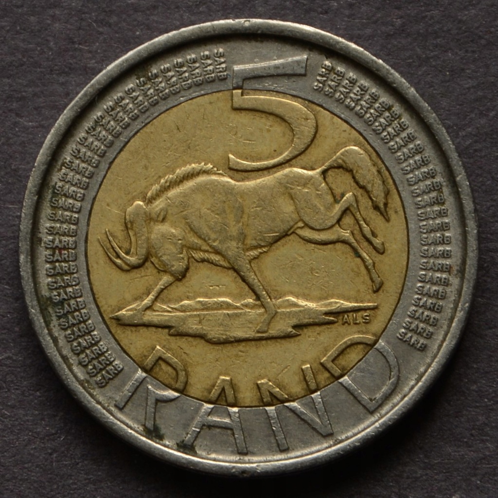 Republika Południowej Afryki - 5 rand 2011