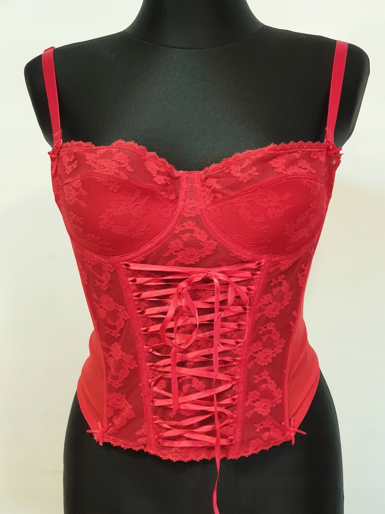 czerwony Gorset Ann Summers rozm.38