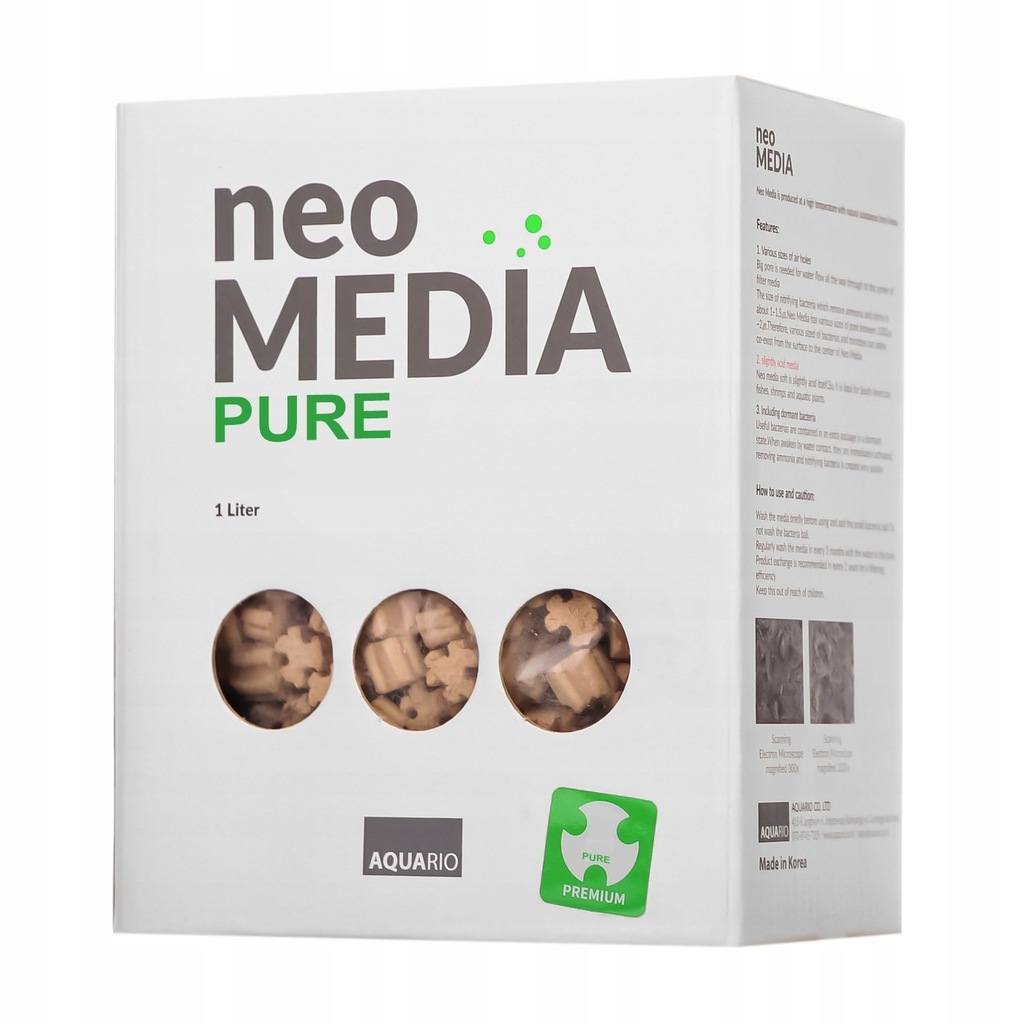 Neo Media Pure S 1l WKŁAD CERAMICZNY NEUTRALNE pH