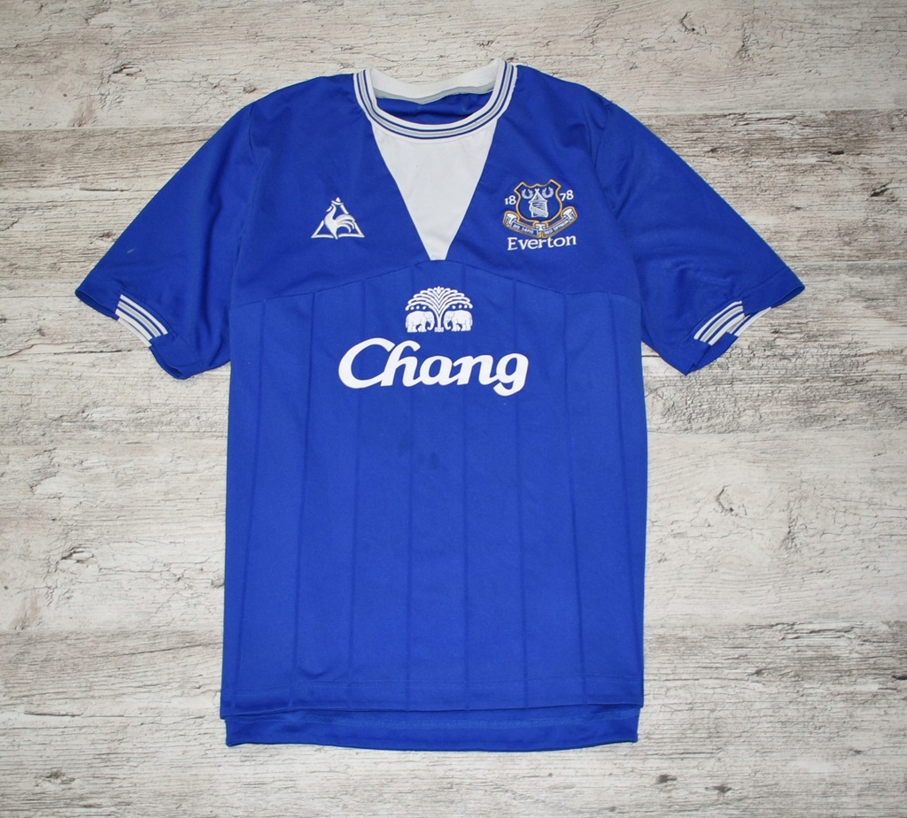 LE COQ SPORTIF EVERTON 2009 OLDSCHOOL SHIRT XXL