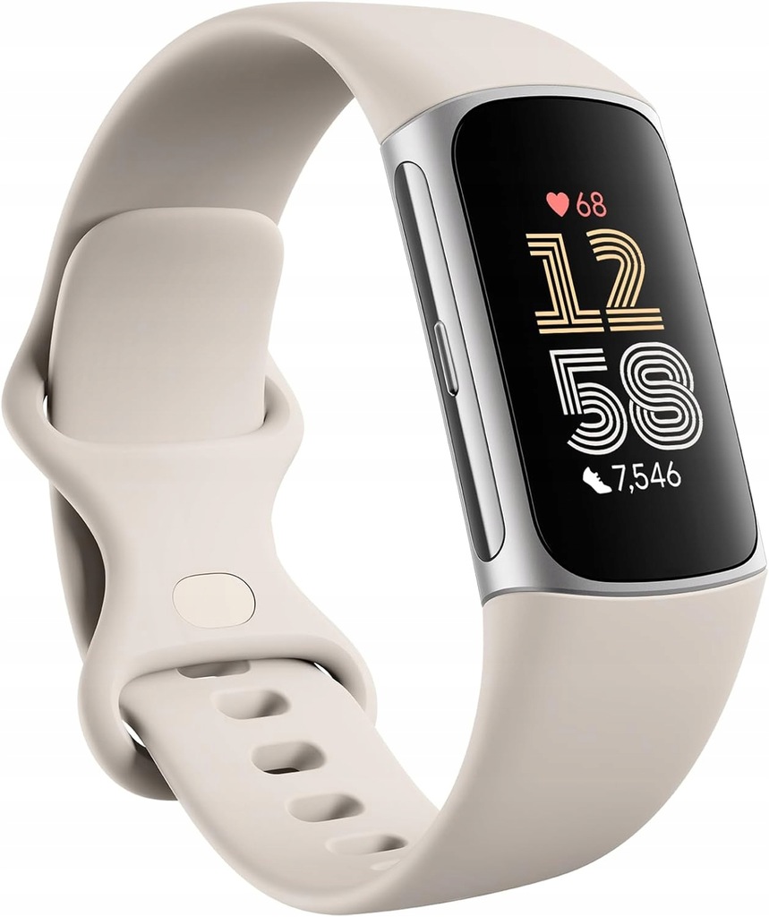 fitness Fitbit Charge 6 z aplikacjami Google, tętno na sprzęcie do ćwiczeń