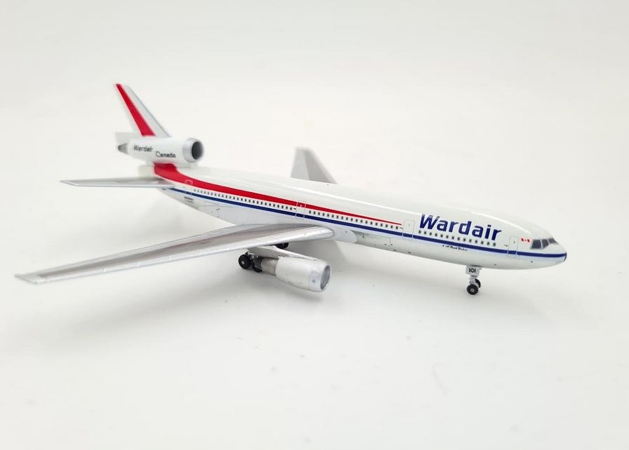 Model samolotu DC10 Wardair 1:500 Inflight UNIKAT