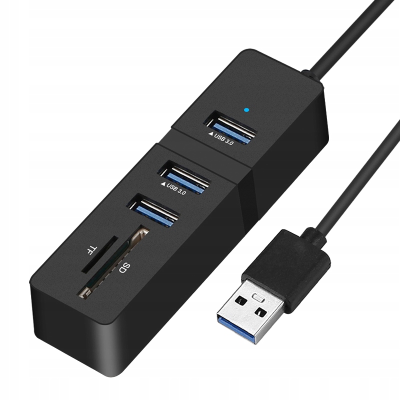 Купить HUB 3 разветвителя USB 3.0 «Все в одном» кард-ридер: отзывы, фото, характеристики в интерне-магазине Aredi.ru