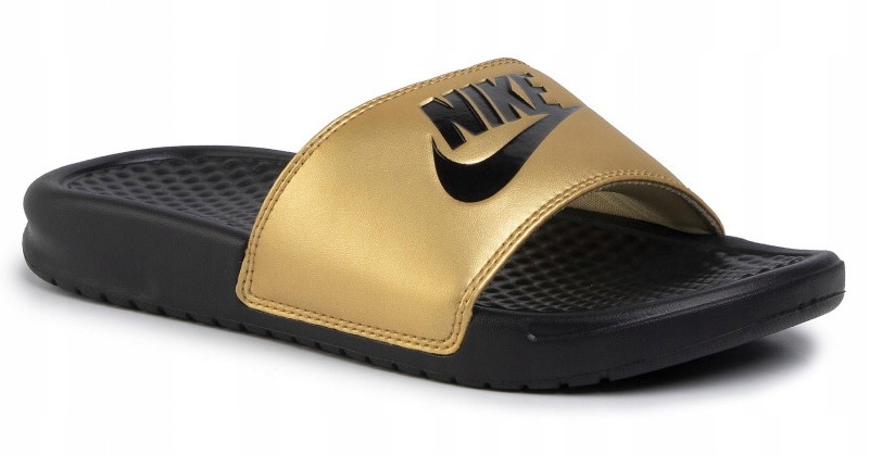 40,5 KLAPKI DAMSKIE NIKE BENASSI ZŁOTE 343881-014