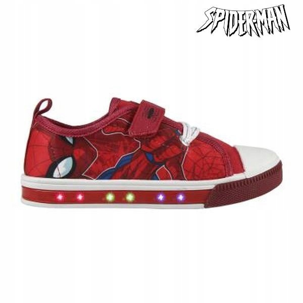 Tenisówki z diodami LED Spiderman 72928 Czerwony 2