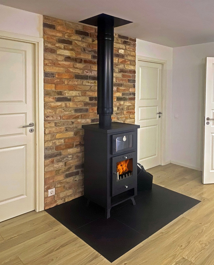 Piec stalowy Bartek S z piekarnikiem 8,5 kW Polski